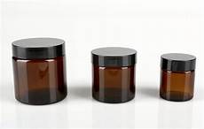 Amber Cosmetic Jars