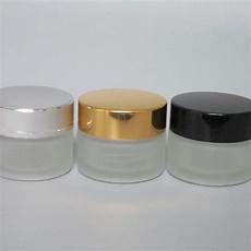 Glass Makeup Jars
