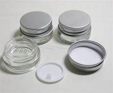 Glass Makeup Jars