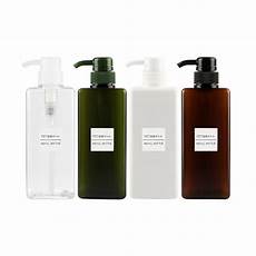 Plastic Shampoo Bottles